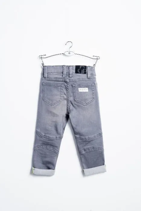 Biker Grey Jeans
