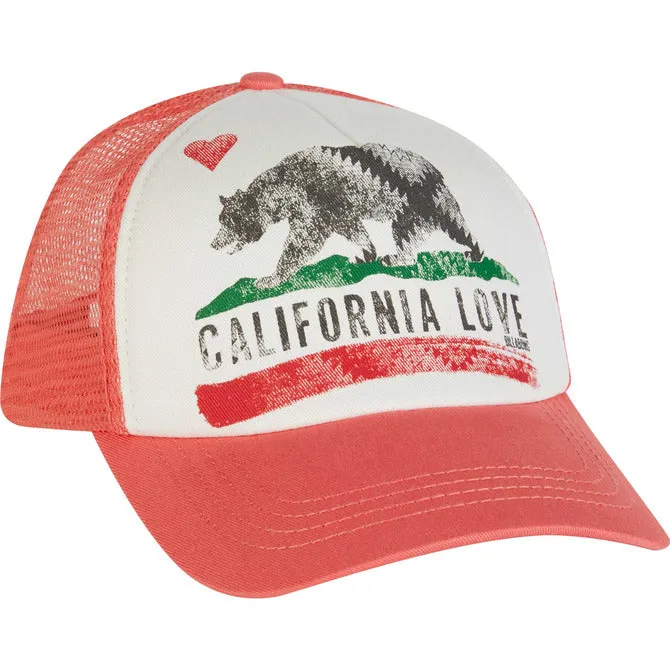 Billabong GIRLS Pitstop California Love Trucker Hat