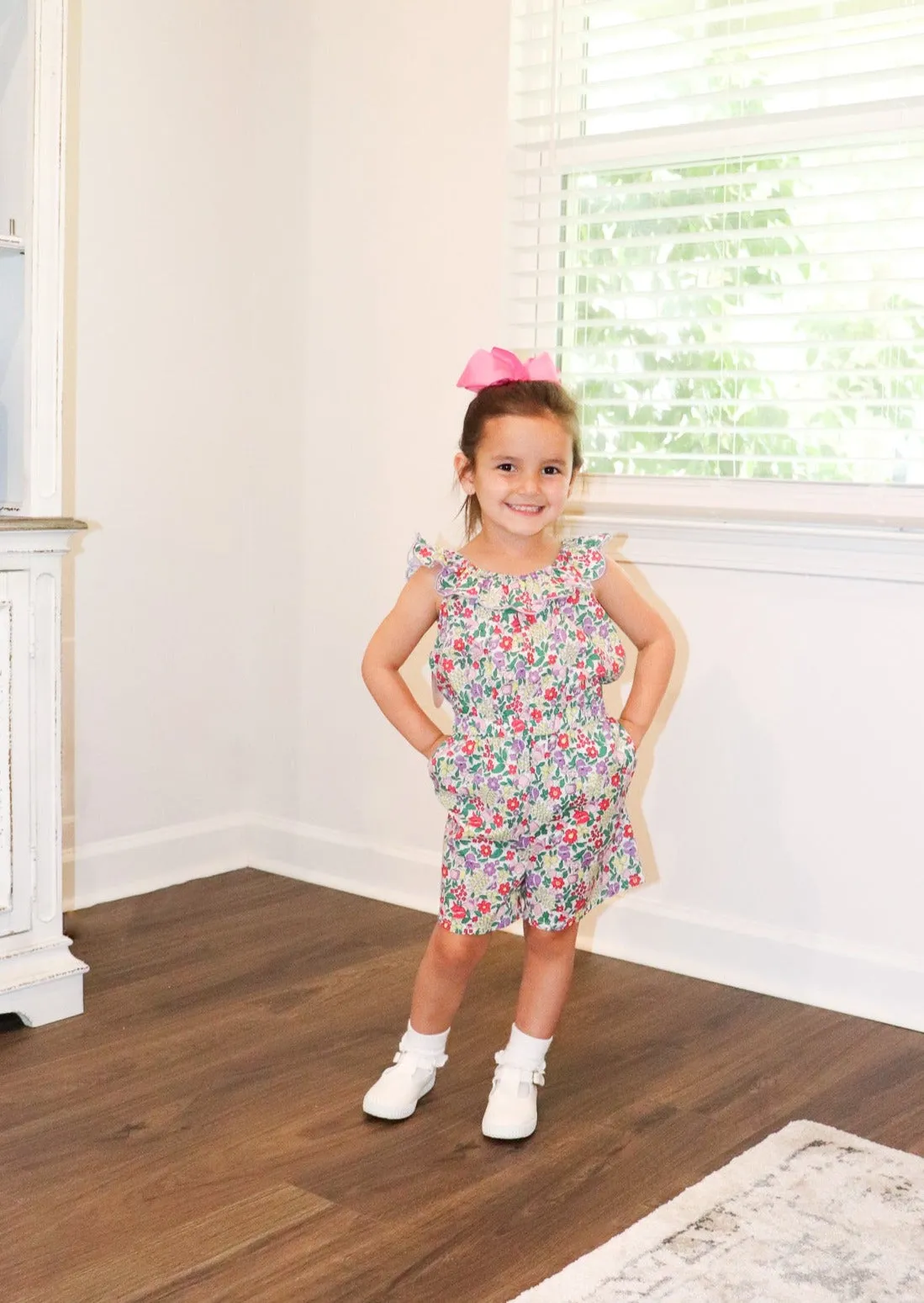 Bisby Flora Romper Tulip Garden