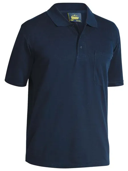 Bisley Poly/Cotton Polo Navy