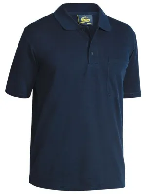 Bisley Poly/Cotton Polo Navy