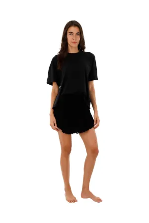 Black Gaudy Skort