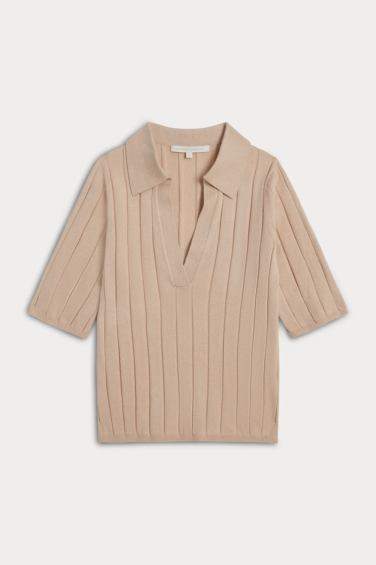 BLAIRE RIBBED POLO