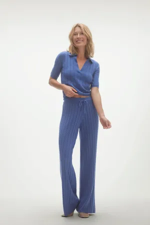 BLAIRE RIBBED POLO