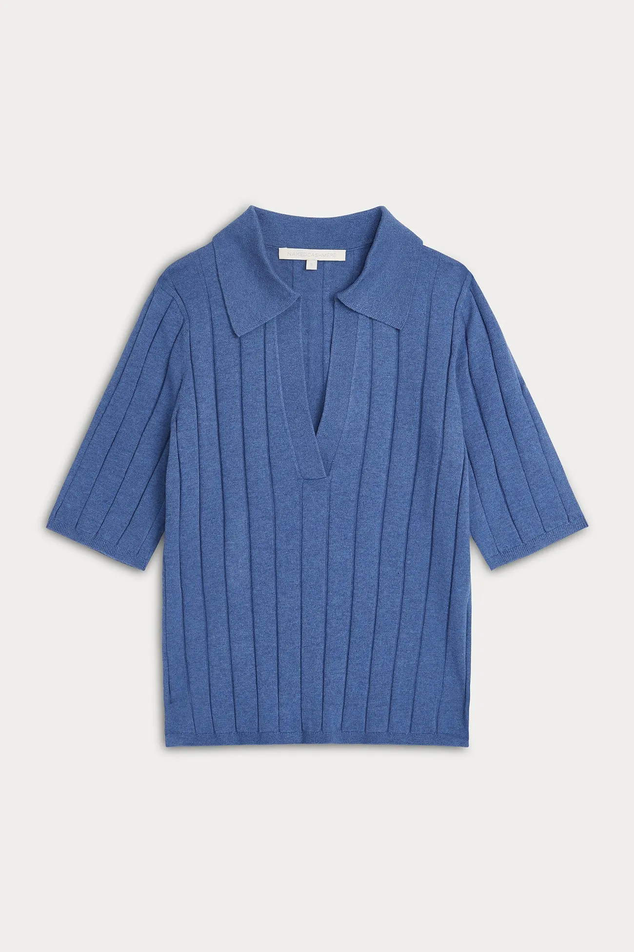 BLAIRE RIBBED POLO