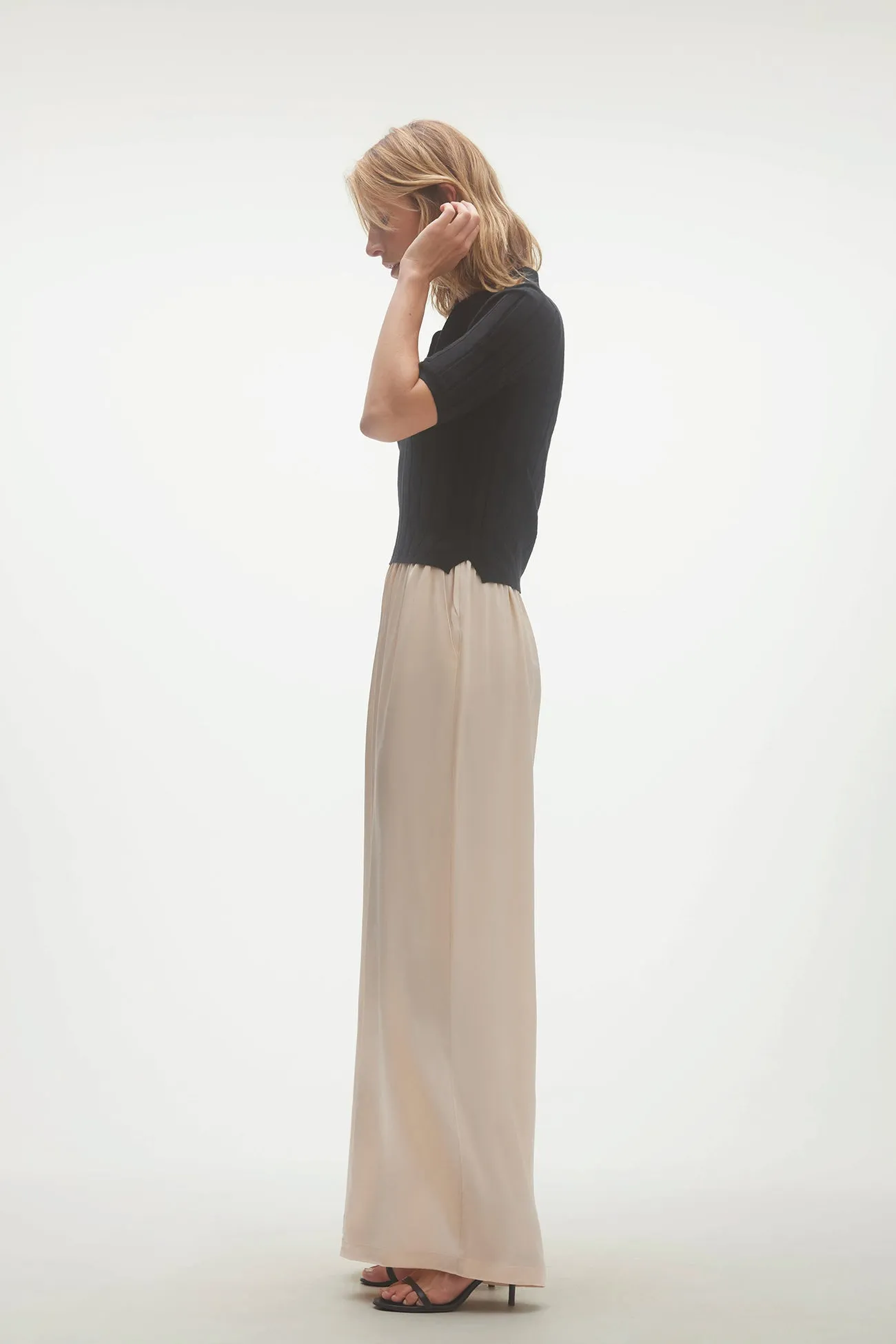 BLAIRE RIBBED POLO