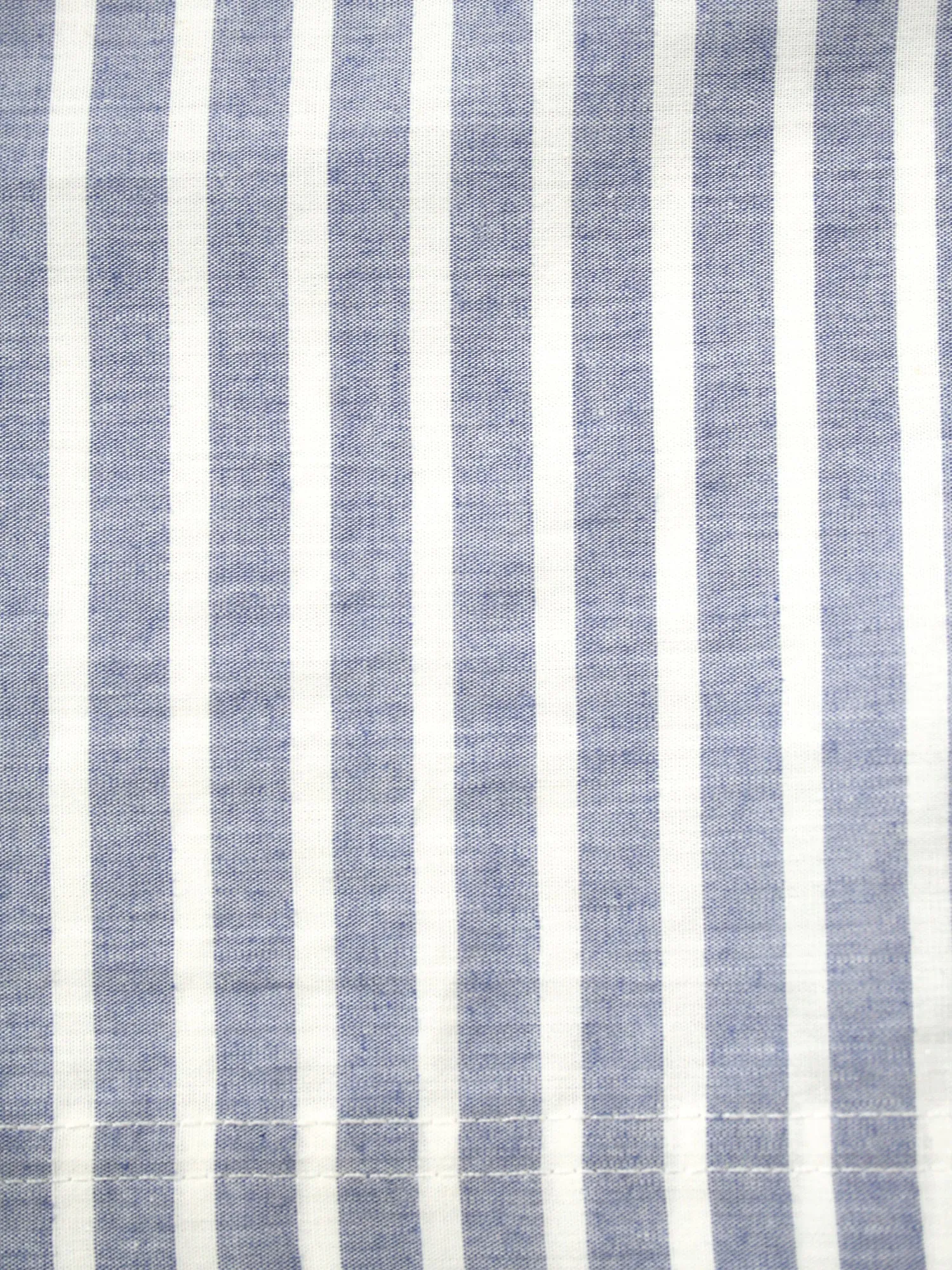 Blue & White Stripe Boys Traditional Pyjamas