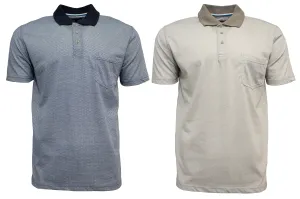 Blue Horizon Poly Cotton Polo