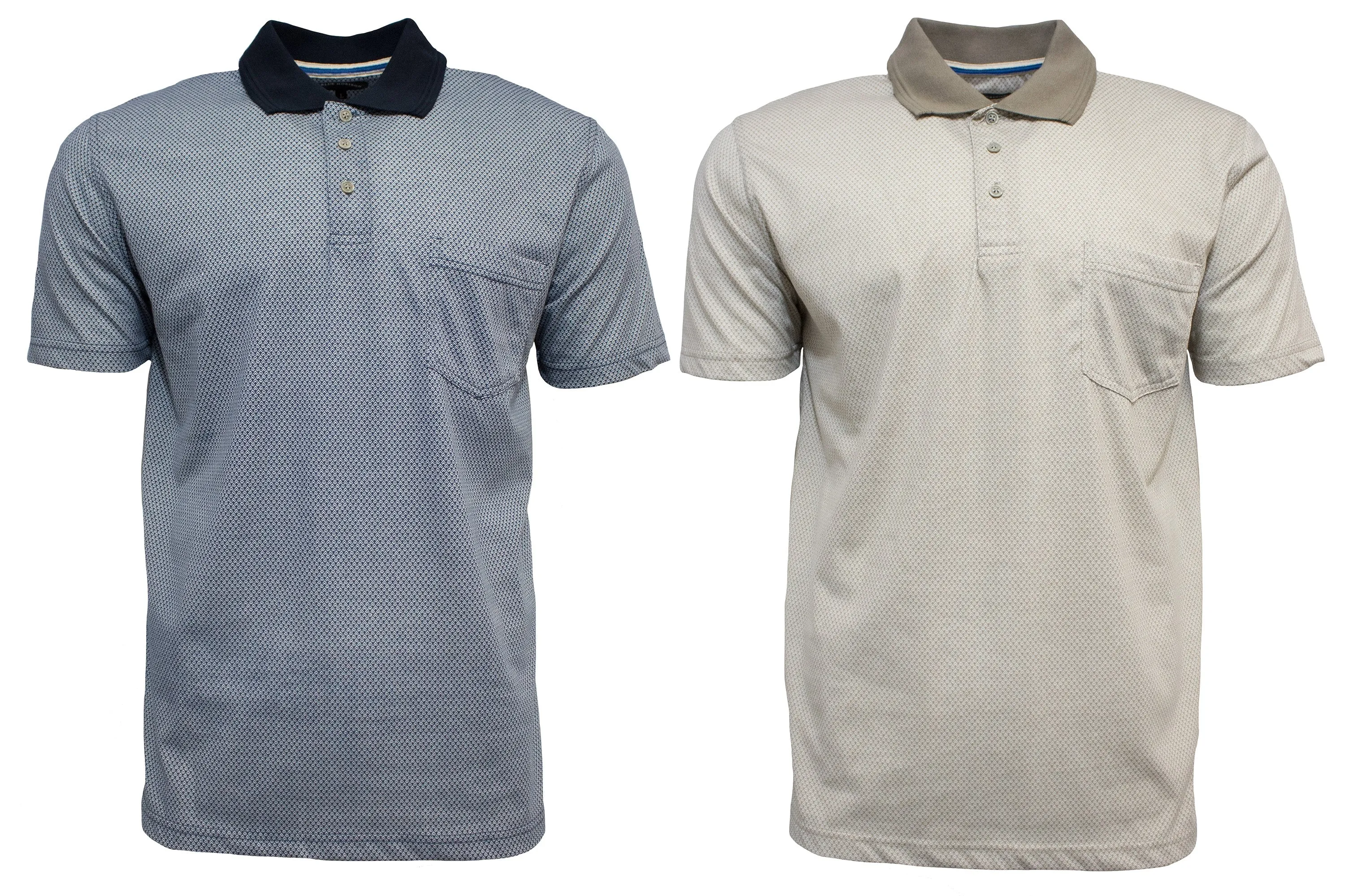 Blue Horizon Poly Cotton Polo