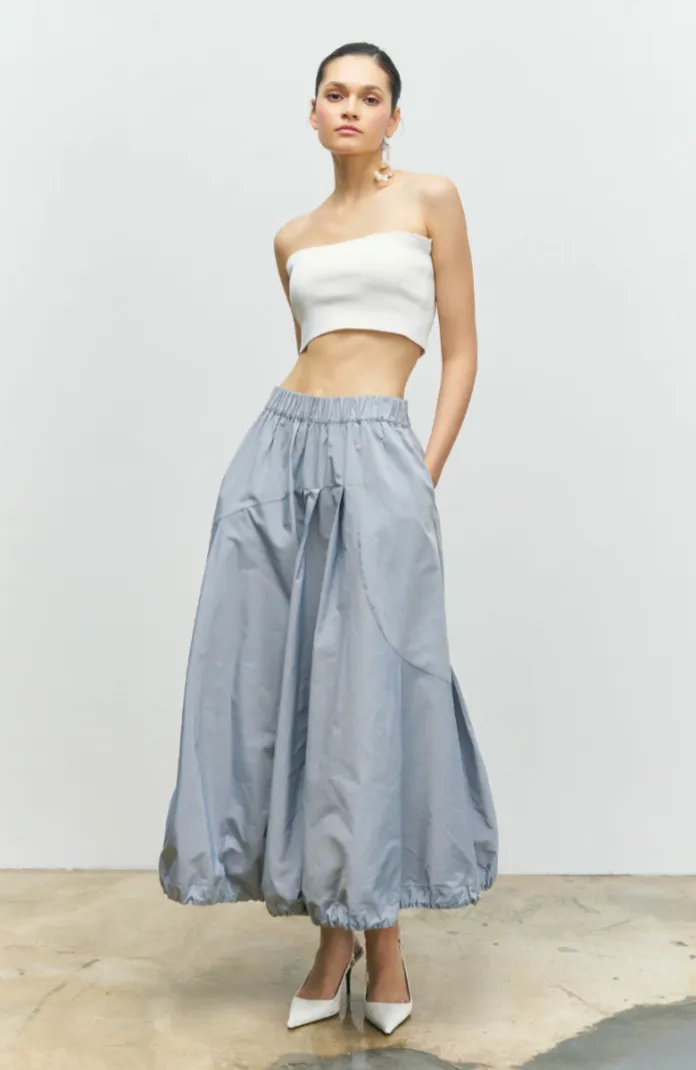 Blue/Grey Skirt BC7023