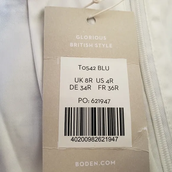 Boden Gabriella Pencil Skirt Sun Tile NWT Size 4R