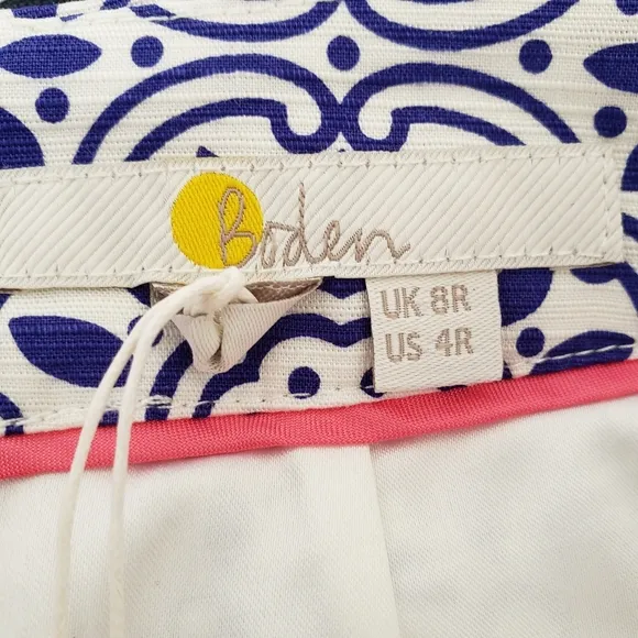 Boden Gabriella Pencil Skirt Sun Tile NWT Size 4R