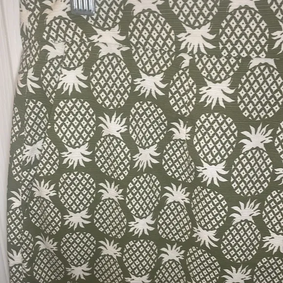 BODEN | Gabriella pineapple pencil skirt, (lined) size 14L - EUC