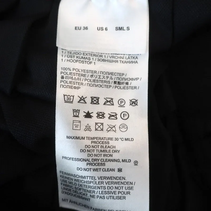BOGNER Sports Pleated Skirt Black Size 6