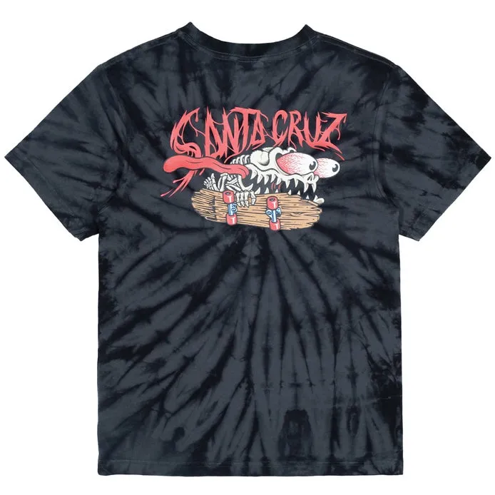 Bone Slasher Tie Dye Tee | Black Tie Dye