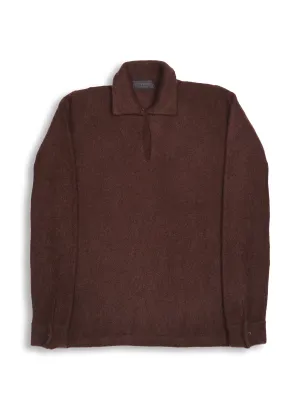 Bouclé Polo Sepia