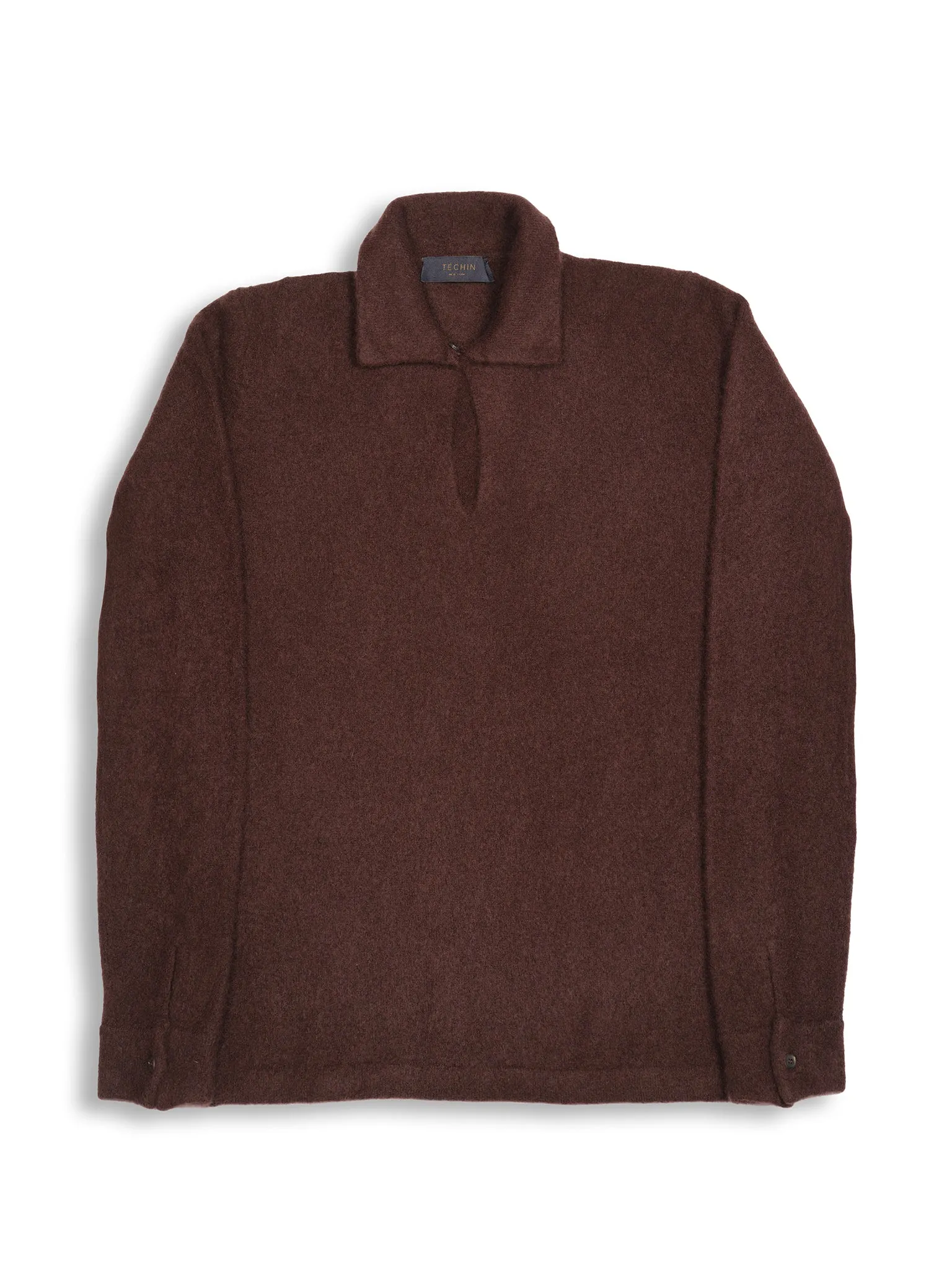 Bouclé Polo Sepia