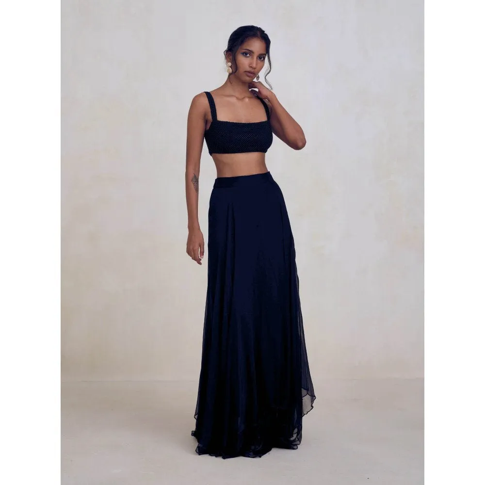 Bouji Cloud Skirt Black