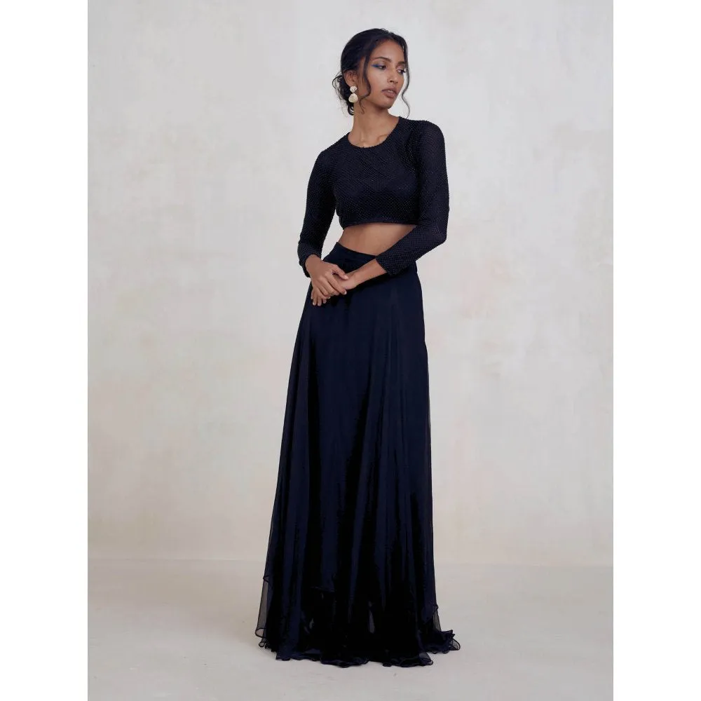 Bouji Cloud Skirt Black