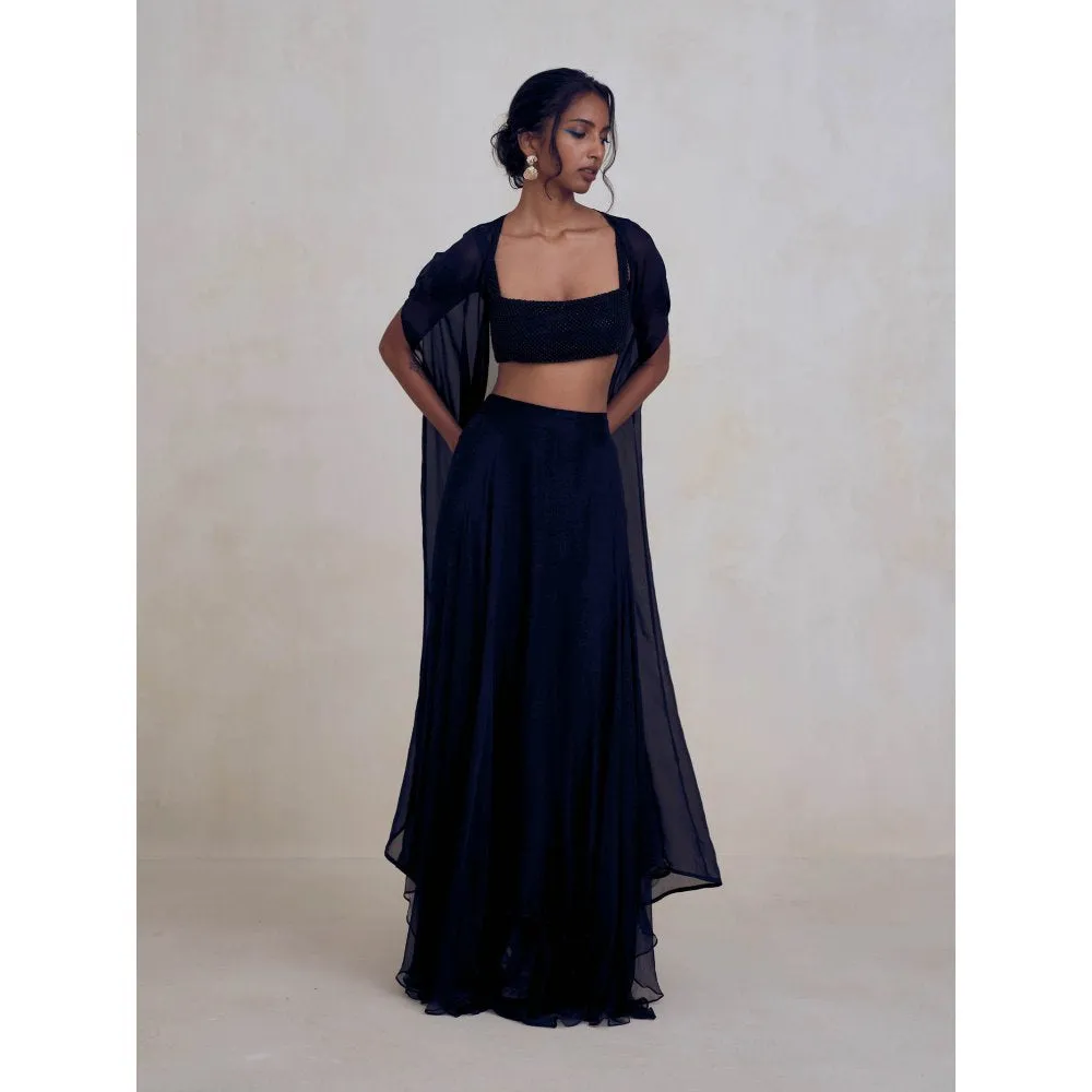 Bouji Cloud Skirt Black