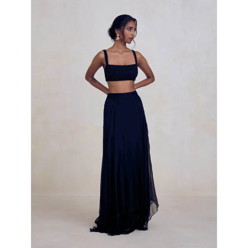 Bouji Cloud Skirt Black
