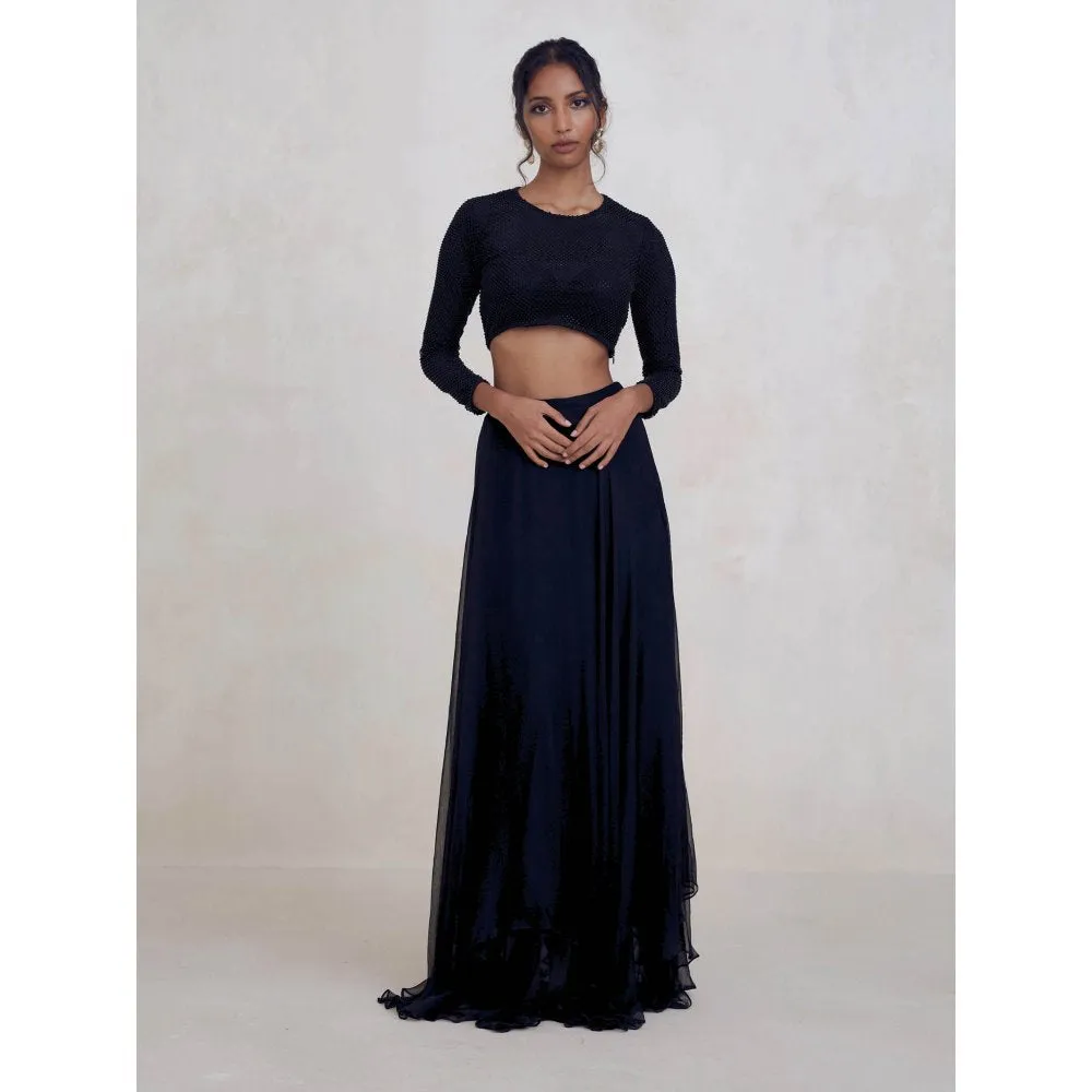 Bouji Cloud Skirt Black