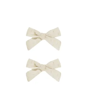 Bows, Set of 2 - Natural