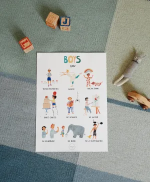 Boys Can Poster