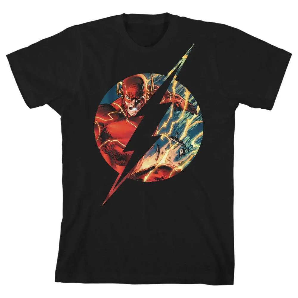 Boys Flash TShirt Superhero Clothing Youth Justice League Shirt