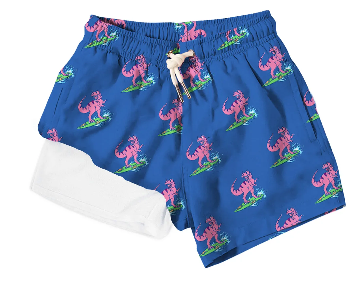 Boys Lined Bermies Swim Trunks