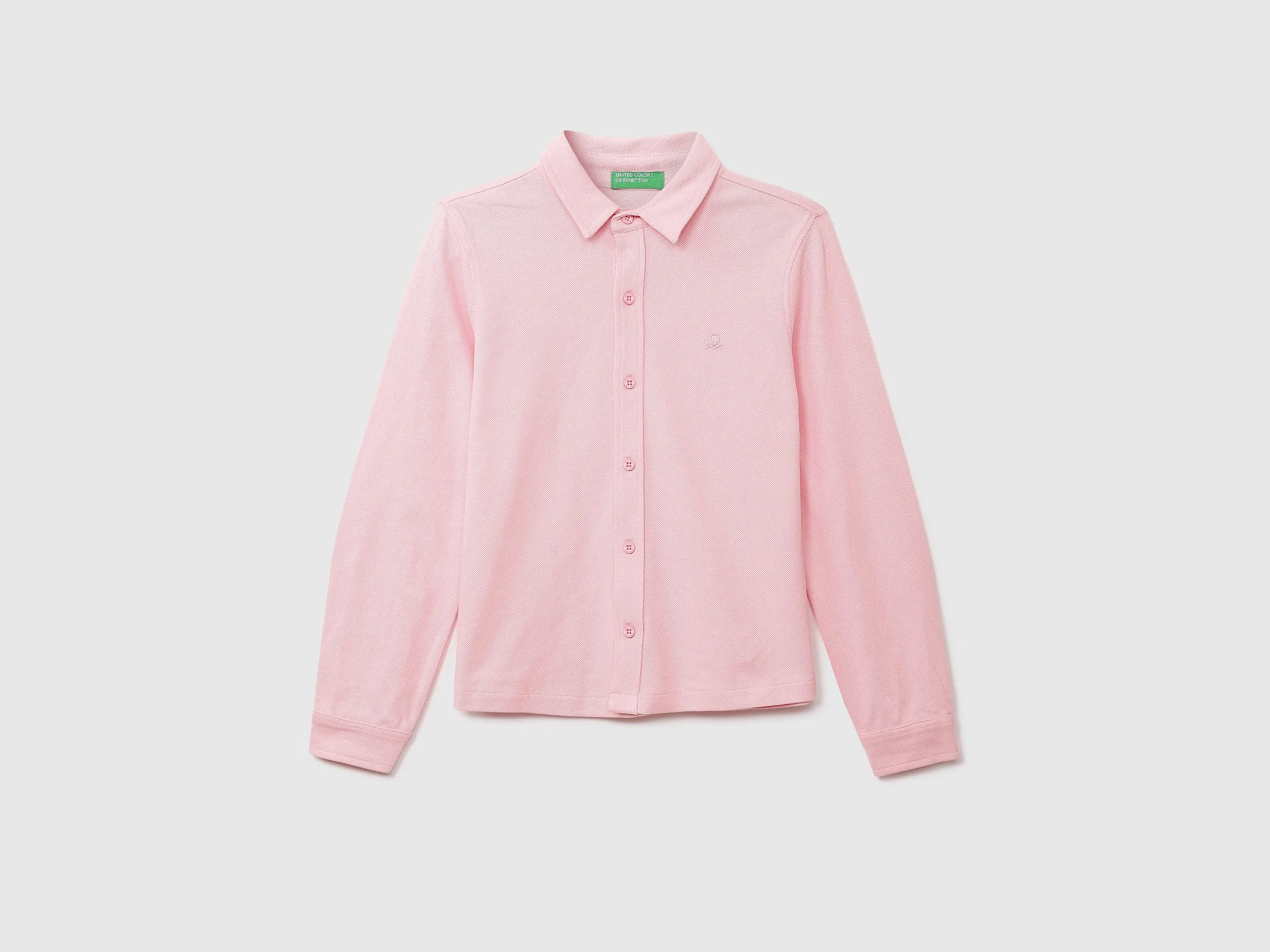 Boys Long Sleeve Solid Shirt