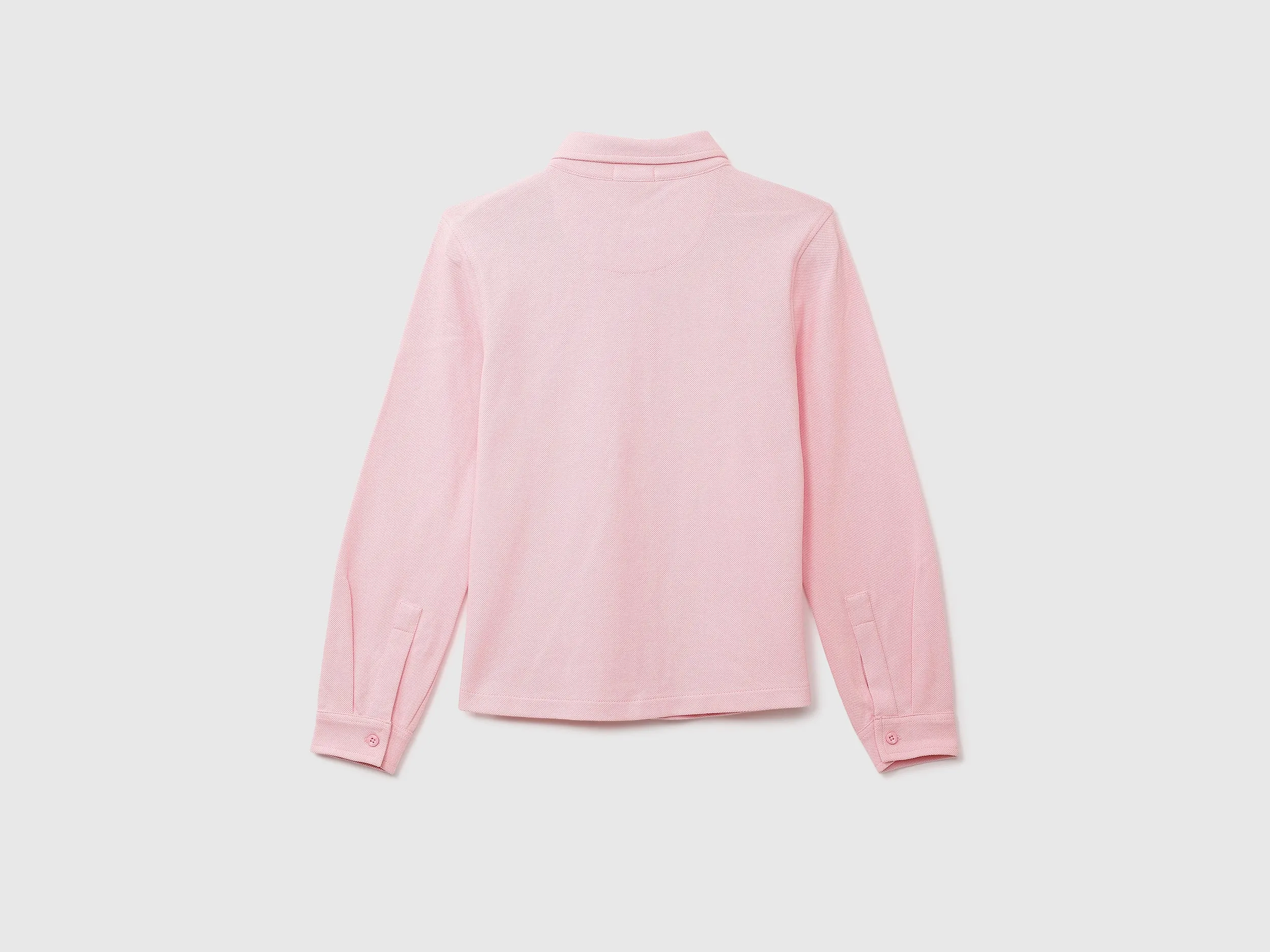 Boys Long Sleeve Solid Shirt