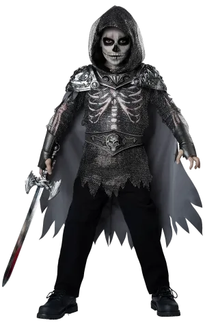 Boys Skull Knight Halloween Costume