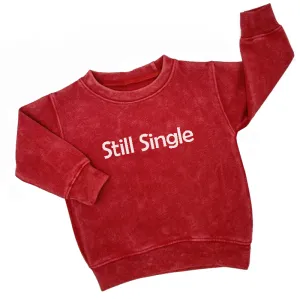 Boys Stonewashed Valentines Day Sweatshirt