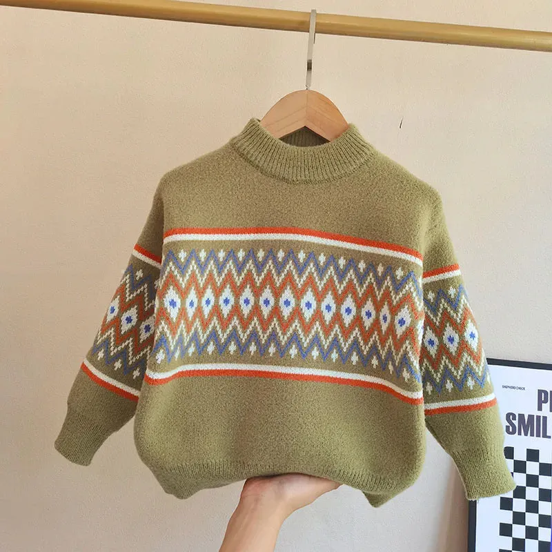 Boys Winter Sweater Set