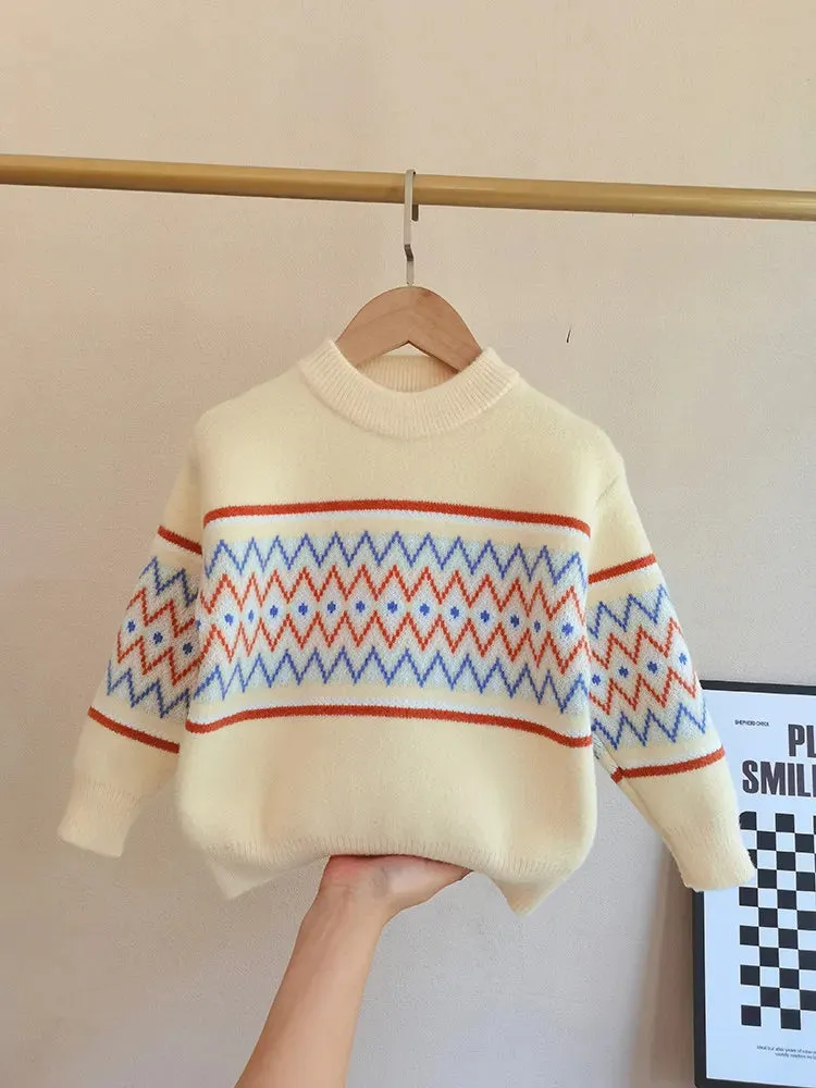 Boys Winter Sweater Set