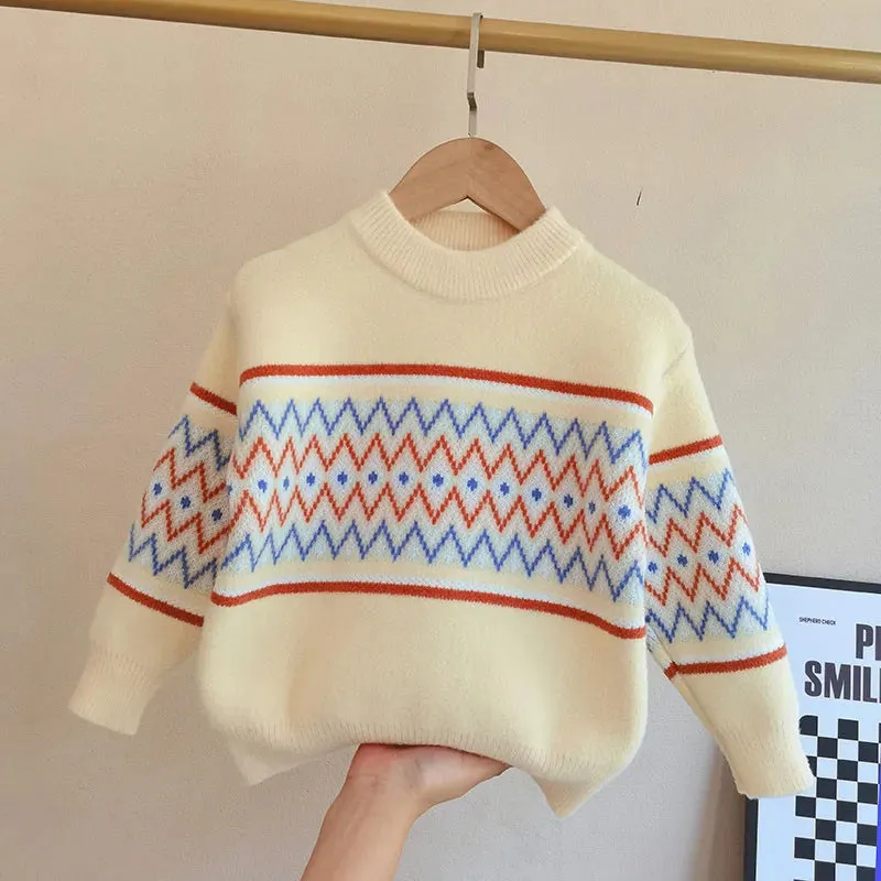 Boys Winter Sweater Set