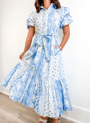 Breezy Blue Maxi Dress