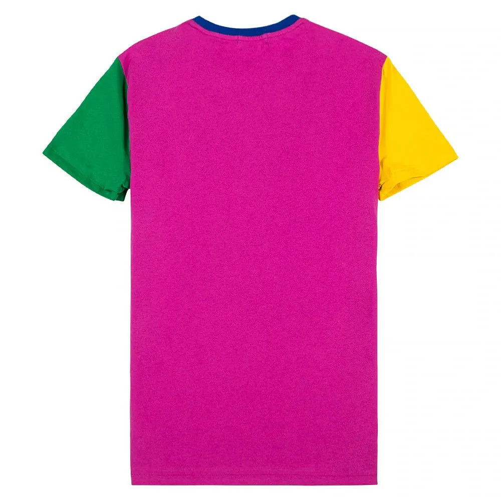 Brushstroke Tee - Blue Mu