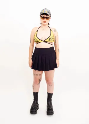 Butterfly tramp stamp mini skirt