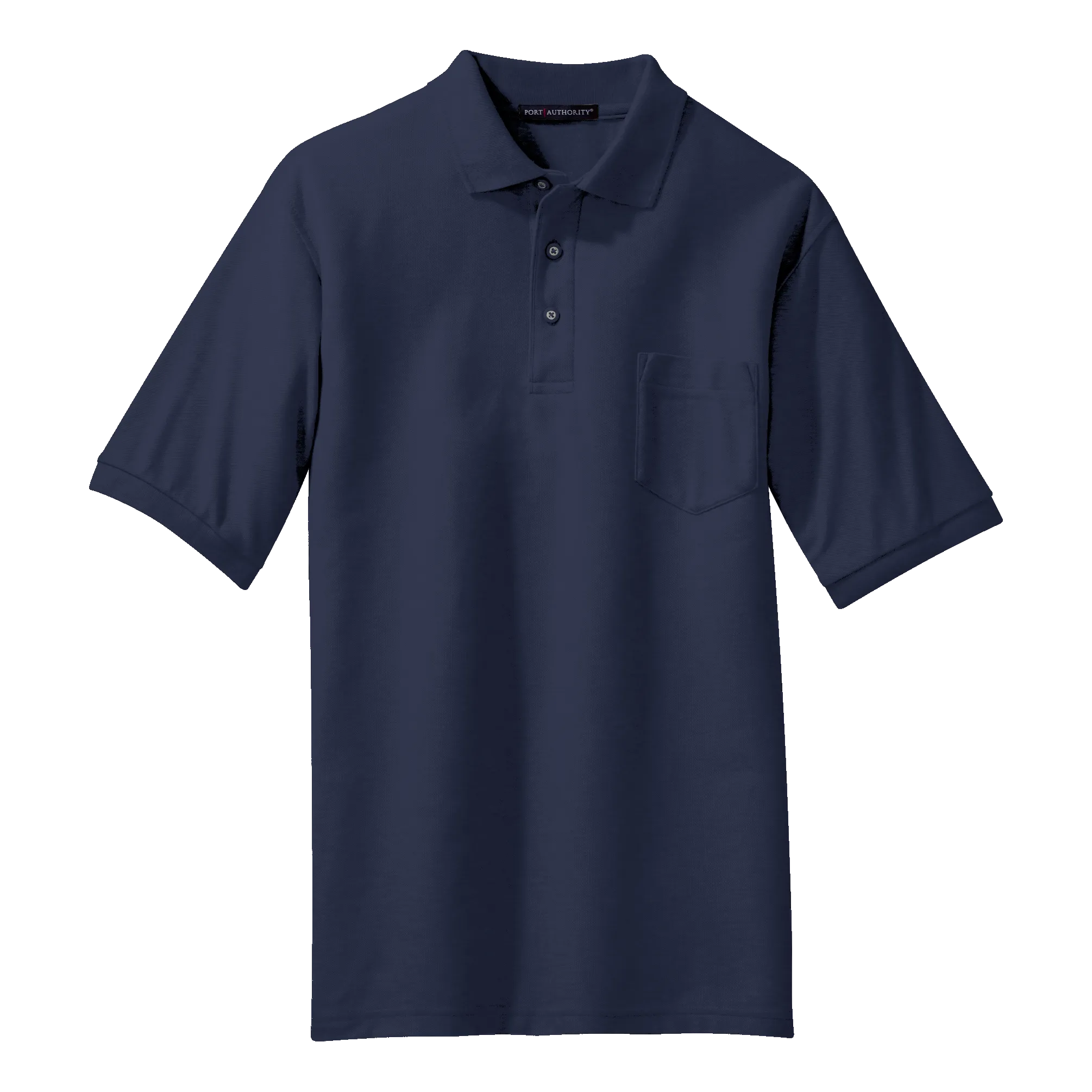 C1308MPT Mens Tall Silk Touch Polo with Pocket
