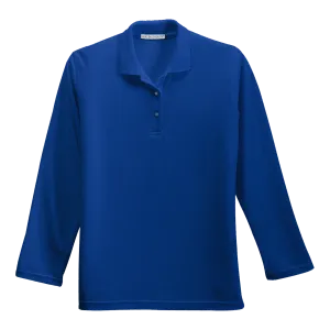 C1308WLS Ladies Silk Touch Long Sleeve Polo