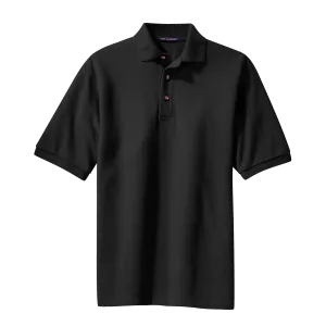 C1309M Mens Heavyweight Cotton Pique Polo