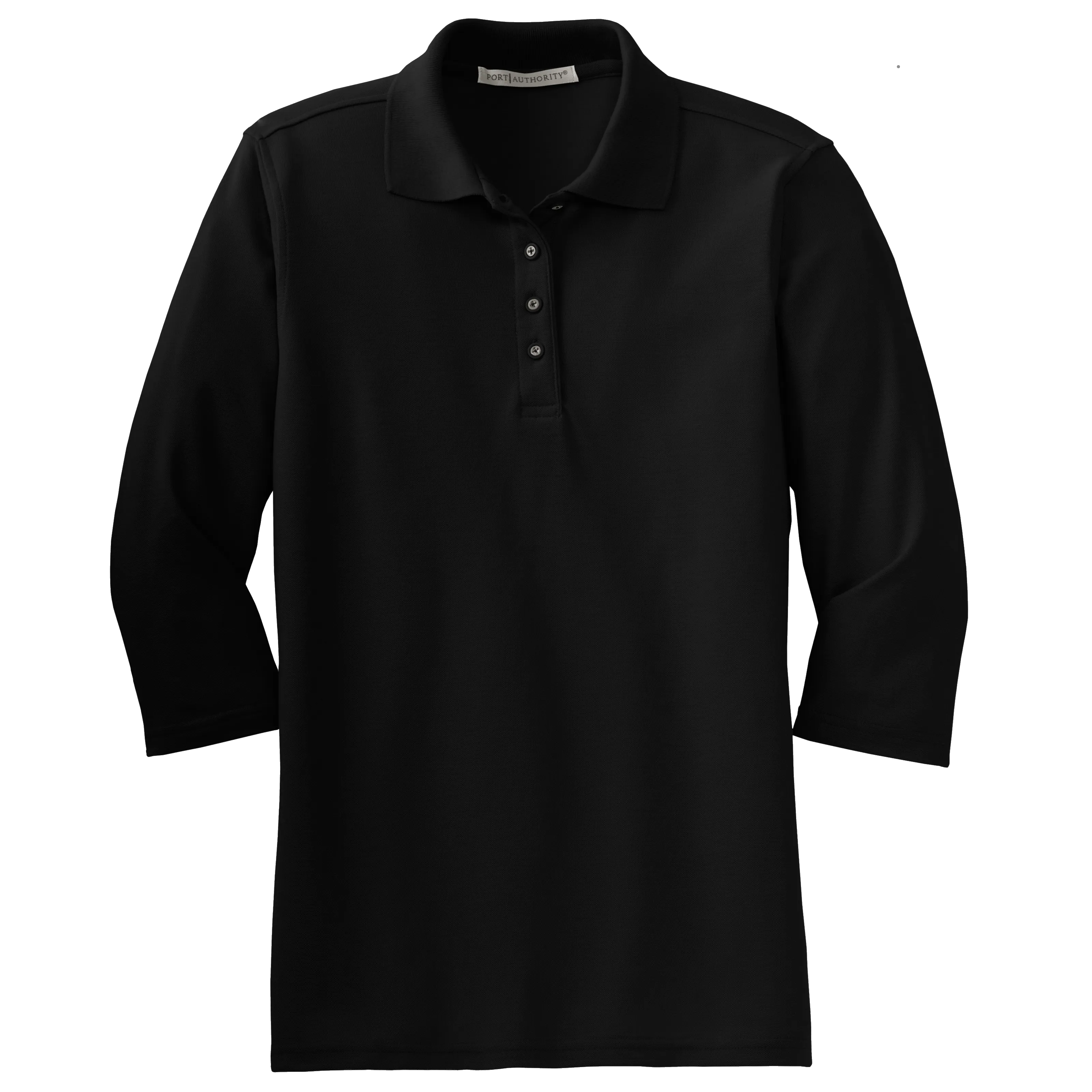 C1963 Ladies Silk Touch 3/4 Sleeve Polo