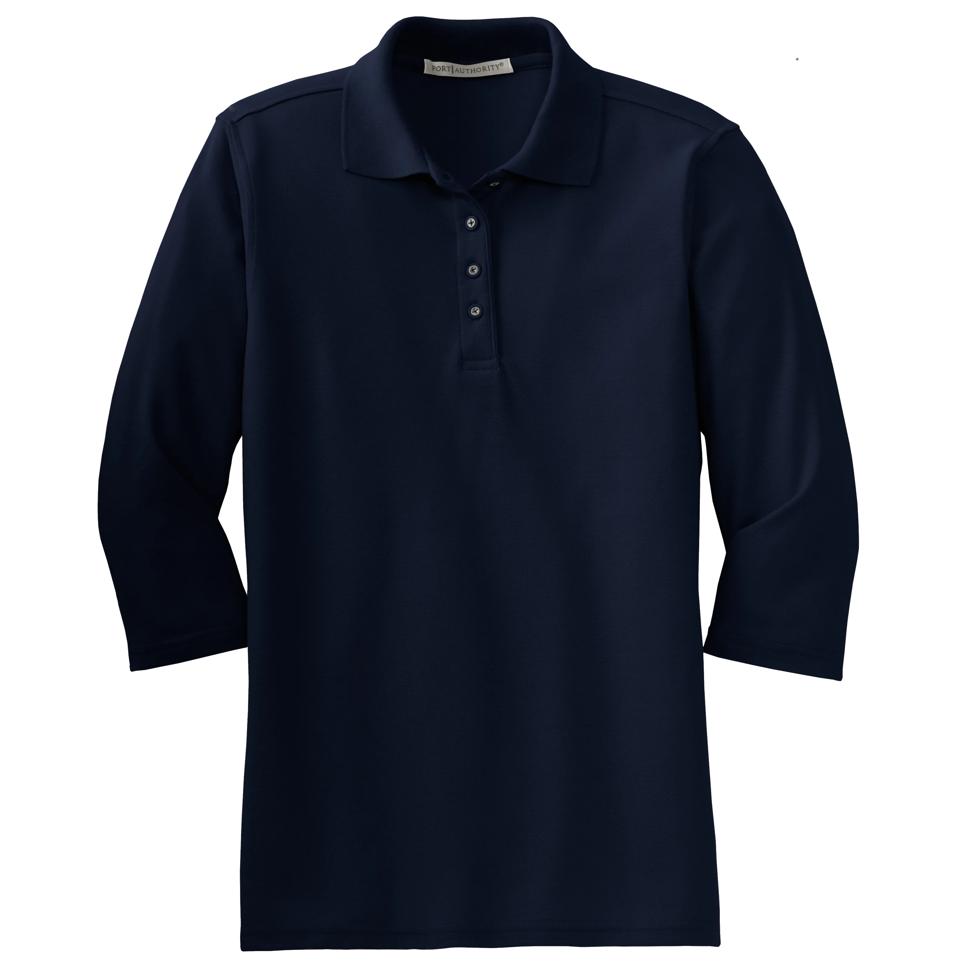 C1963 Ladies Silk Touch 3/4 Sleeve Polo