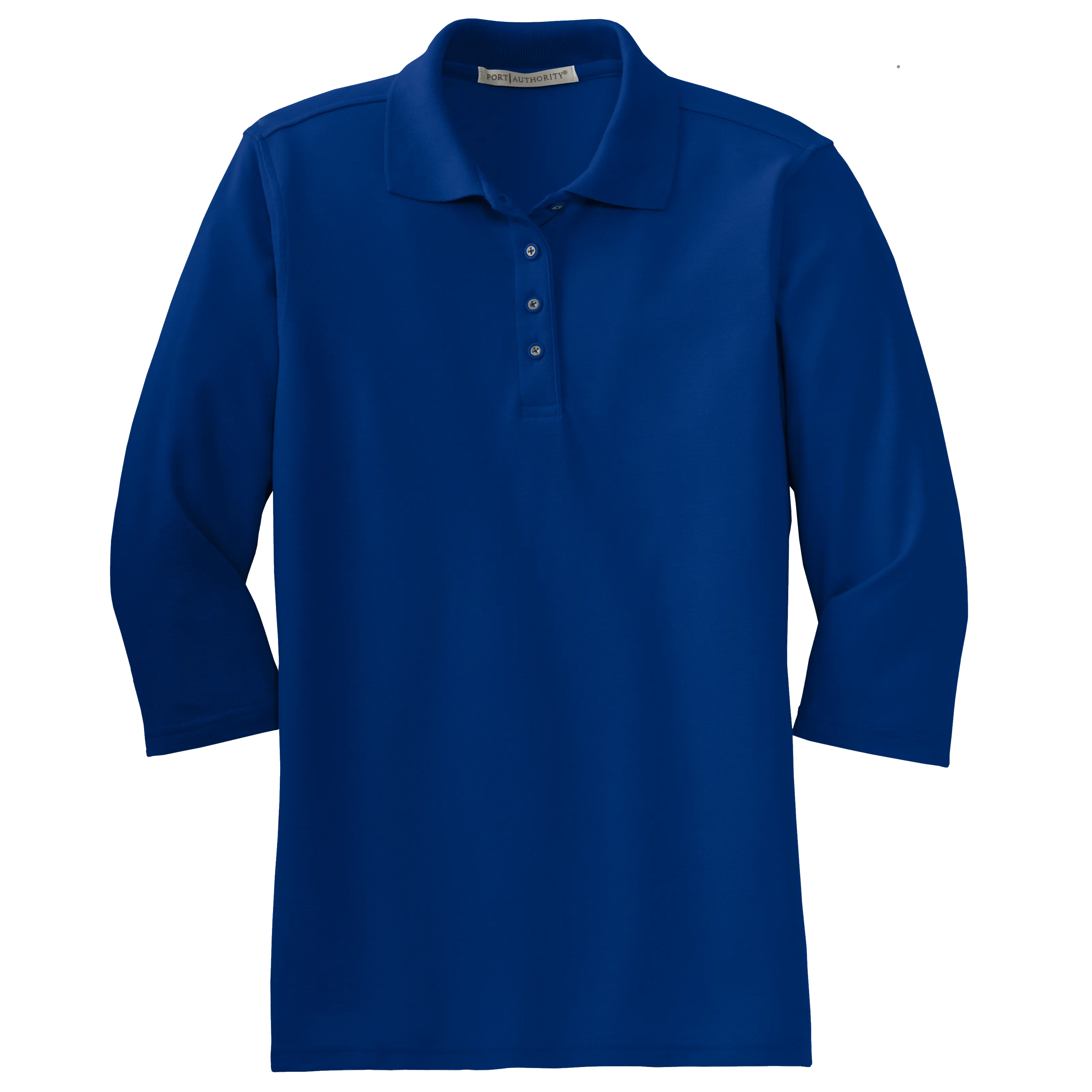 C1963 Ladies Silk Touch 3/4 Sleeve Polo