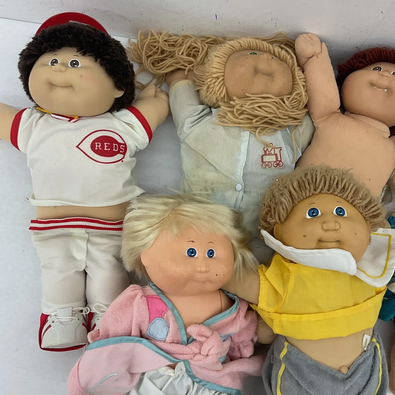 Cabbage Patch Kids CPK Preowned Baby Dolls LOT Boys Girls Blonde Brunette