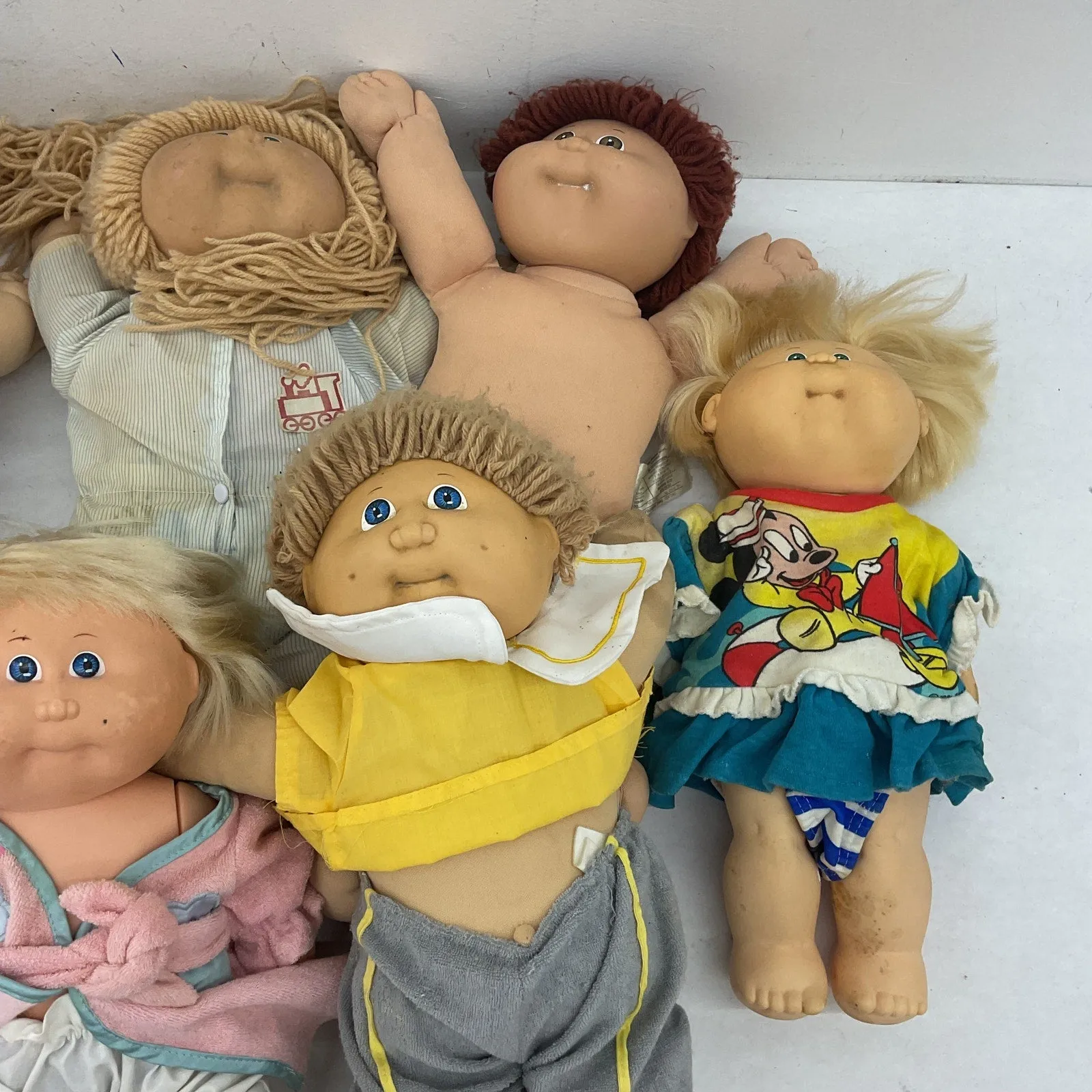 Cabbage Patch Kids CPK Preowned Baby Dolls LOT Boys Girls Blonde Brunette
