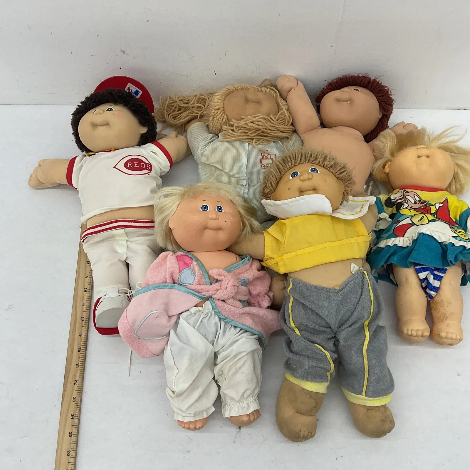 Cabbage Patch Kids CPK Preowned Baby Dolls LOT Boys Girls Blonde Brunette