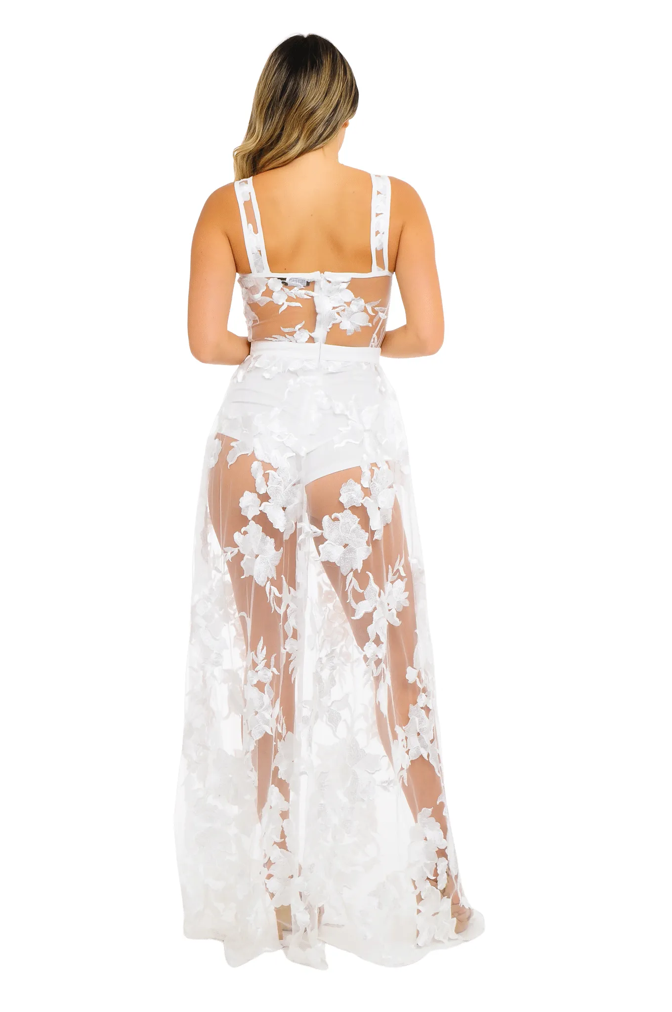Camoi Lace Maxi Dress